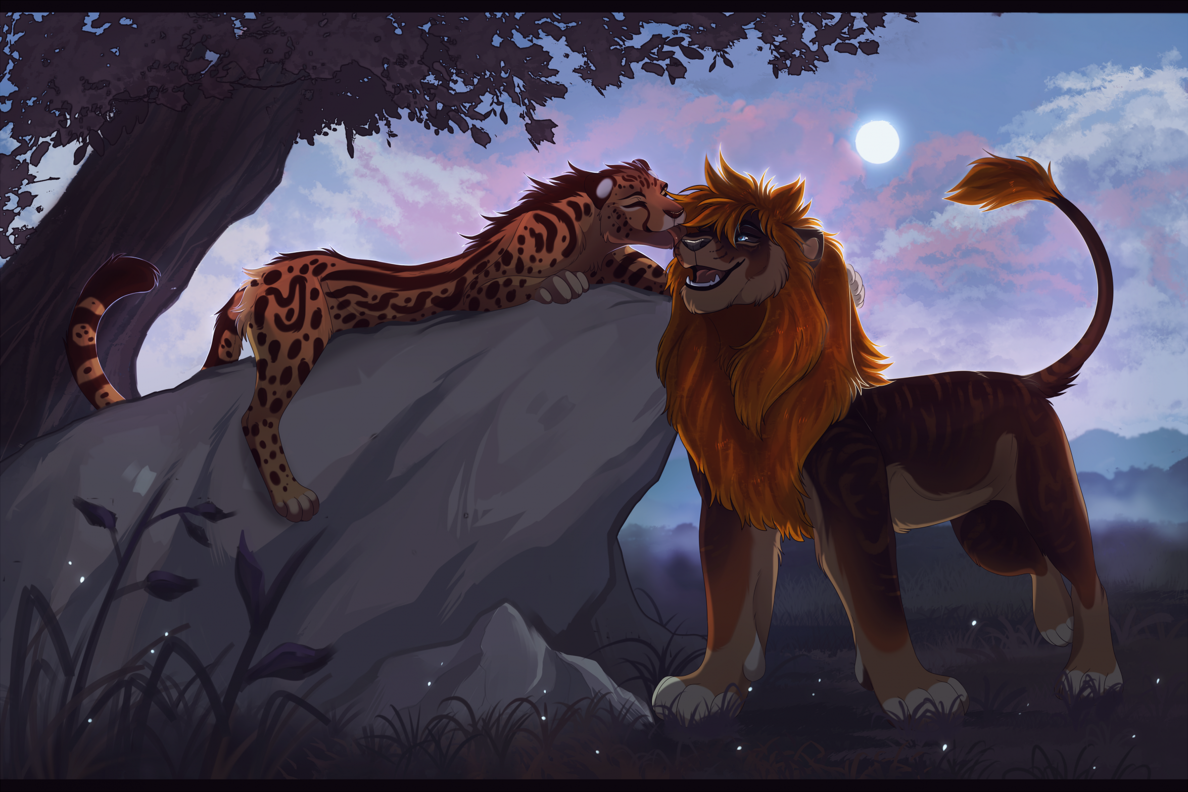 Savanna Friendship (by AbigailDS)