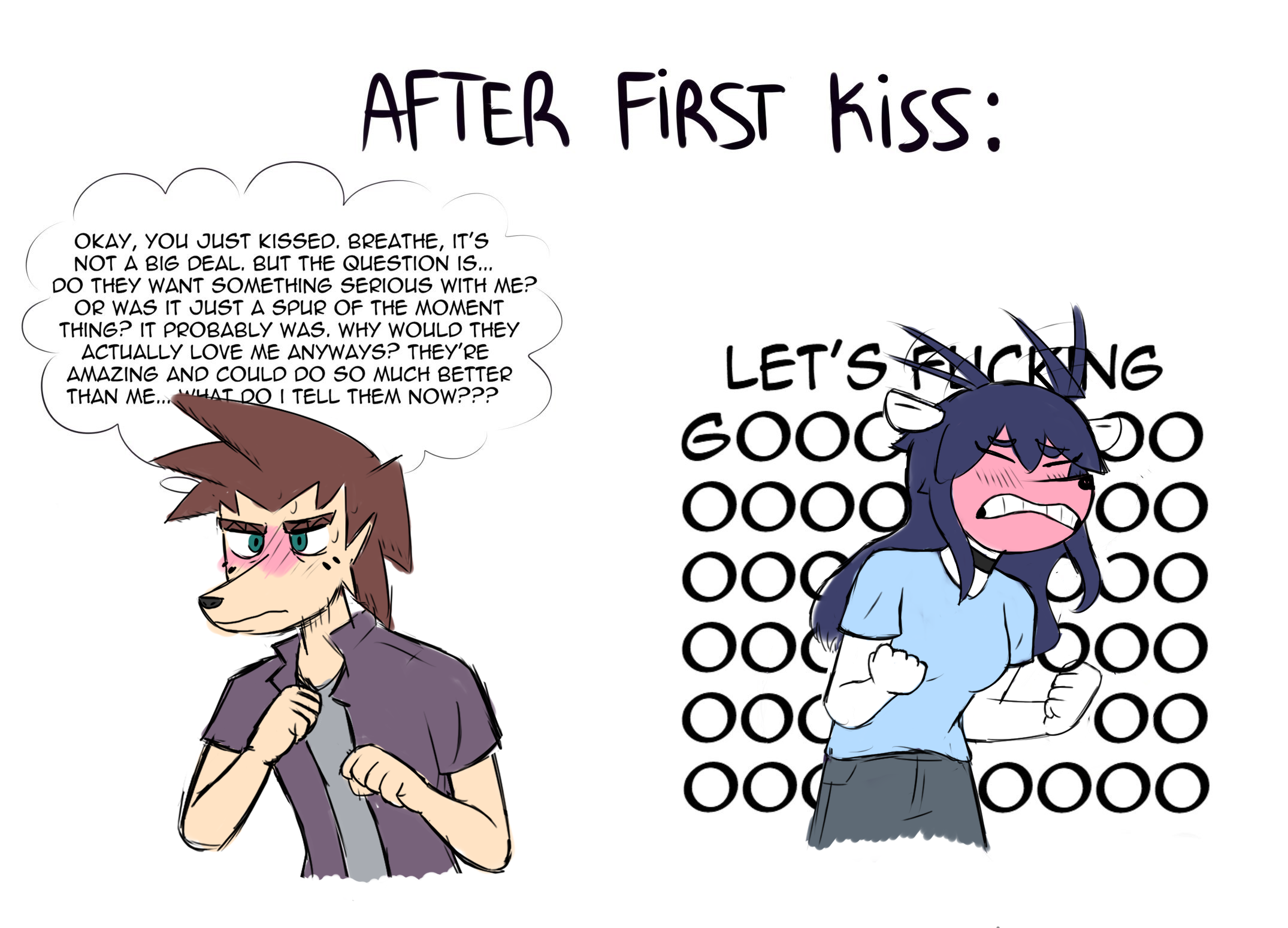 After first kiss [RSBR] [M/F]